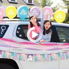 Unicorn Birthday Car Parade Decorating Kit Unicorn Birthday Unicorn Party Supplies Unicorn Birthday Parties