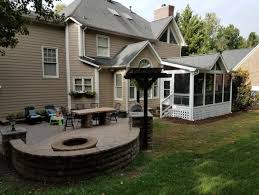 Addresses:11166 downs rd, pineville, nc 28134 11164. Eze Breeze Screened Porch With T G Wood Floor In Davidson Nc Transitional Patio Charlotte By Deckscapes Inc