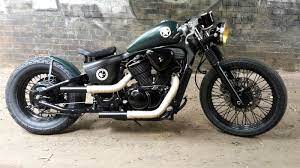 Honda Vt 400 Vt 600 Bobber Custom Steed Shadow The Forty Two Build Honda Steed Bobber Harley Bikes