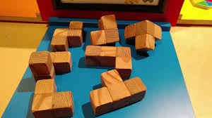 Once a line is formed, it will disappear freeing up space for other blocks. Make A Cube 7 Piece Wood Block Puzzle In Puzzle Room Morris Museum Youtube
