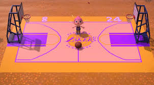 Explore uni watch's photos on flickr. Lakers Basketball Court Not Perfect But Took All Day To Make Animalcrossing