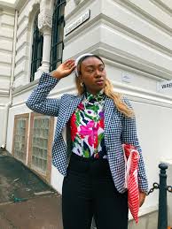 Wear a colorful blazer with bold prints underneath. 5 Ways To Wear A Blazer From Our Favorite Fashion Bloggers Glamour