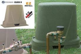 Dekorra Model 301c2 Insulated Backflow Protection Enclosure Irrigation Valve Protection Concrete Pad