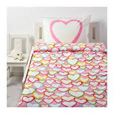 Vitaminer Hjarta Duvet Cover And Pillowcase S Multicolor Twin Ikea Duvet Covers Quilt Cover Pillow Cases