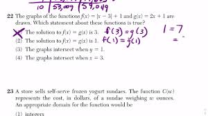 June 2016 Algebra I Cc Regents Questions 22