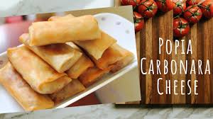 Kulit popia yang rangup dan tambah dengan cheese yang meleleh, memang padu! Popia Carbonara Cheese Lemak Berkrim Carbonara Spring Rolls Easy Simple Tasty Youtube