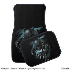 Avengers Classics Black Panther Tearing Through Car Floor Mat Zazzle Com In 2020 Car Floor Mats Black Panther Floor Mats
