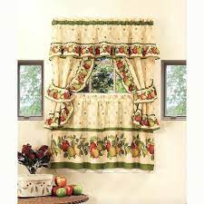 Choose from contactless same day delivery, drive up and more. Goodgram Apple Orchard Complete 5 Pc Kitchen Curtain Tier Swag Set Target