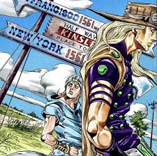 Gyro Zeppeli And Johnny Joestar Drawn By Araki In 2006 For The Cover Of Steel Ball Run S Chapter 40t Jojo Bizzare Adventure Jojo Memes Jojo S Bizarre Adventure