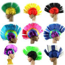 Voir plus d'idées sur le thème coiffure enfant, coiffure petit garcon, coiffure fillette. Acheter Femmes Hommes Enfants Mohawk Cheveux Synthetiques Mode Mohican Coiffure Costume Cosplay Punk Party Perruques Pour Halloween Noel Livraison Gratuite De 2 79 Du The One Fr Dhgate Com