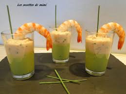 Verrines De Mousse D Avocats Et Creme De Crevettes Les Recettes De Mimi Mousse Avocat Verrine De Mousse Recettes De Cuisine