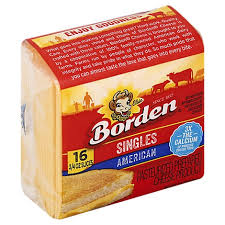 With a mild and versatile taste, american cheese is easy to incorporate in creamy, satisfying comfort foods like grilled cheese, macaroni and cheese and cheesy baked pasta casseroles. Borden Cheese American Cheese Single Wrapped Slice 12 Oz Albertsons