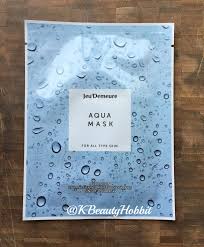 Jeu Demeure Aqua Mask Hydrating Review Hydrating Mask Hydrate Skin Aqua
