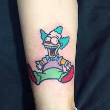 Consejos y trucos acerca del tattoo. Tatuaje De Krusty El Payaso