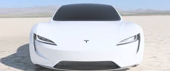 2020 Tesla Roadster Render In White Front View Go To Website For More Photos And Colors Tesla Roadster Elect Tesla Roadster Sports Car Sports Car Brands