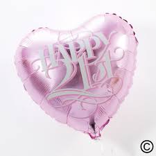 Thinking of you flowers balloon a. 21st Birthday Balloon Buy Online Or Call 0161 483 3923