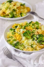 Healthier recipes, from the food and nutrition in this easy broccoli soup recipe, broccoli cooks together with onions, celery, garlic and fresh herbs and is puréed into a delicious creamy soup. Chicken Broccoli Fried Rice Recipe Happy Foods Tube
