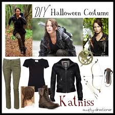 Katniss everdeen wore this arena costume while getting into her first experience of hunger games. Diy Halloween Costume Katniss Everdeen By Swifty Directioner On Polyvore Hunger Games Halloween Costumes Hunger Games Costume Katniss Costume