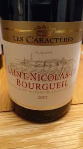 Vendu en carton de 12 bouteilles: 2018 Les Caracteres Saint Nicolas De Bourgueil France Loire Valley Touraine Saint Nicolas De Bourgueil Cellartracker