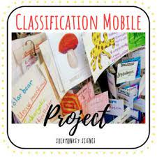 Freebie Classification Of Organisms Mobile Project Taxonomy Mobile Project Life Science Lessons 6th Grade Science