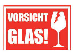 Vorsicht zerbrechlich in anderen sprachen: 10 1000 X Sticker Caution Glass Alternative Caution Glass Tape Ebay