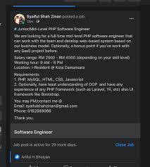 Ia adalah seorang freelancer yang sering mendapatkan pekerjaan paruh waktu dari beberapa. Syaiful Shah Zinan Syaifulsz Twitter