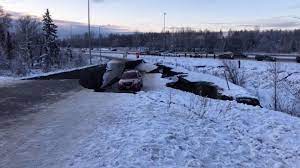 Breaking early this morning is the news of a massive earthquake that struck off the coast of the alaskan peninsula with a magnitude of 8.2. 7 0 Magnitude Earthquake Hits Alaska Damaging Homes And Roads