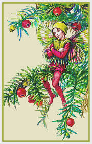 Looking for your next counted cross stitch project? The Yew Garden Fairy By Cicely Mary Barker Counted Cross Stitch Pattern Ebay