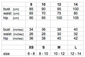 47 Detailed Australian Womens Size Chart