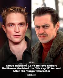Steve Buscemi is "blown away" by Robert Pattinson for his accent work in  "Mickey 17."