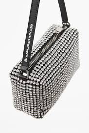 Alexanderwang Heiress Rhinestone Pouch Rhinestone Handbags Bags Alexander Wang Handbag