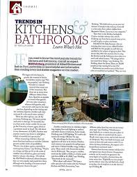 trends in kitchens & bathrooms