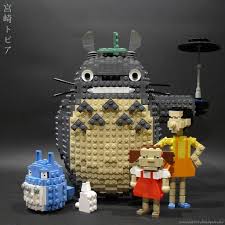 My Neighbor Totoro Lego Legos Totoro Lego Wallpaper