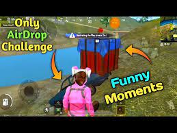 Airdrop Challenge In Pubg Mobile Lite Funny Moments Pubgml Exe Youtube