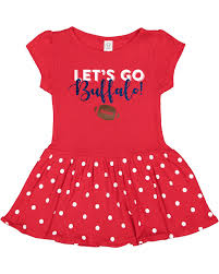 Buffalo Bills Baby Toddler Dress Personalized Football Baby Etsy
