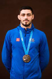 European champion soon world champion and future olympic champion. Alex Bjurberg Kessidis