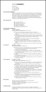This is a free sample of a civil engineers resume which can be used for senior and entry level positions as well. Free Professional Engineering Resume Examples Resume Now