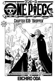 one piece 838 manga stream シャンクス ワンピース 扉絵 ワンピース 漫画