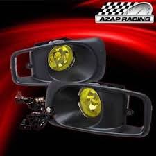 Details About 99 00 Yellow Lens Driving Fog Lights With Switch And Harness Fit Honda Civic New