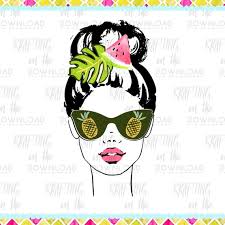 Summer Girl Clipart Set Watercolor Summer Fashion Clip Art Png File  Watercolor Planner Girl Clipart Watercolor Pineapple Watermelon Palm