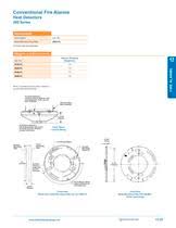 This closes contacts in the sensor and transmits an alarm condition to the fire alarm control panel. 280b Pl Series Edwards Signaling Pdf Catalogs Technical Documentation Brochure
