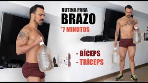 Te recomendamos que tengas en casa, como mínimo, un juego de pesas de 2, 5 y 10 kg para poder realizar un entrenamiento completo. Rutina En Casa Para Brazo Biceps Y Triceps No Falla Youtube