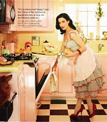 dita von teese's glam retro style at