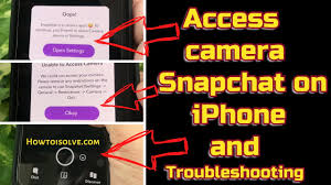 How To Enable Camera Access On Snapchat Iphone 2021 Fix Can T Allow Snapchat To Access Camera Youtube