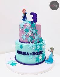 Émerveillez vos invités en préparant un gâteau d'anniversaire reine des neiges. Facebook