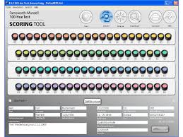 farnsworth munsell 100 hue test incl case