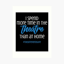 Musicals are usually performed in theatres, most famously on broadway and in the west end of london. Drama Acting Quotes Wall Art Redbubble