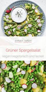 Gruner Spargelsalat Sarah Tardy Hauptgerichte In 2020 Spargelsalat Spargel Gesund Kochen Rezepte