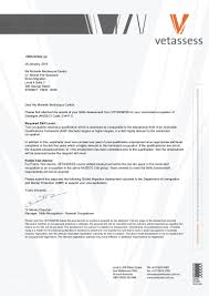 Check spelling or type a new query. Vetassess Outcome Letter