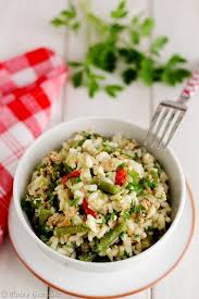 A questo punto puoi cucinare il riso basmati in acqua salata e scolarlo passandolo o. Riso Saltato Con Tonno E Fagiolini Pane E Gianduia